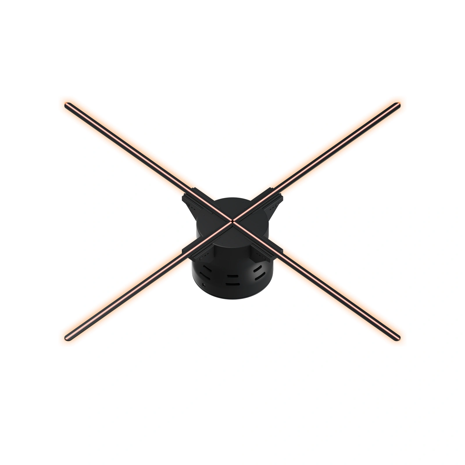 HF 20.5 20.5-inch hologram fan with orange LEDs