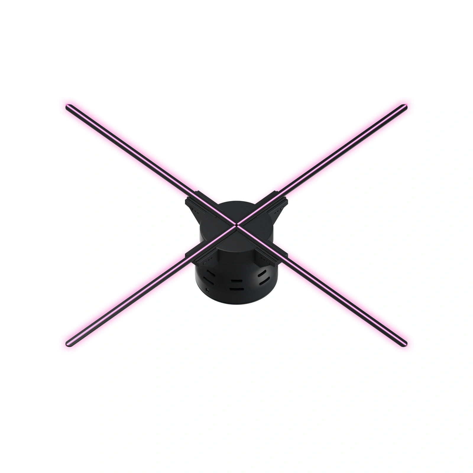 HF 33.5 33.5-inch hologram fan with pink LEDs